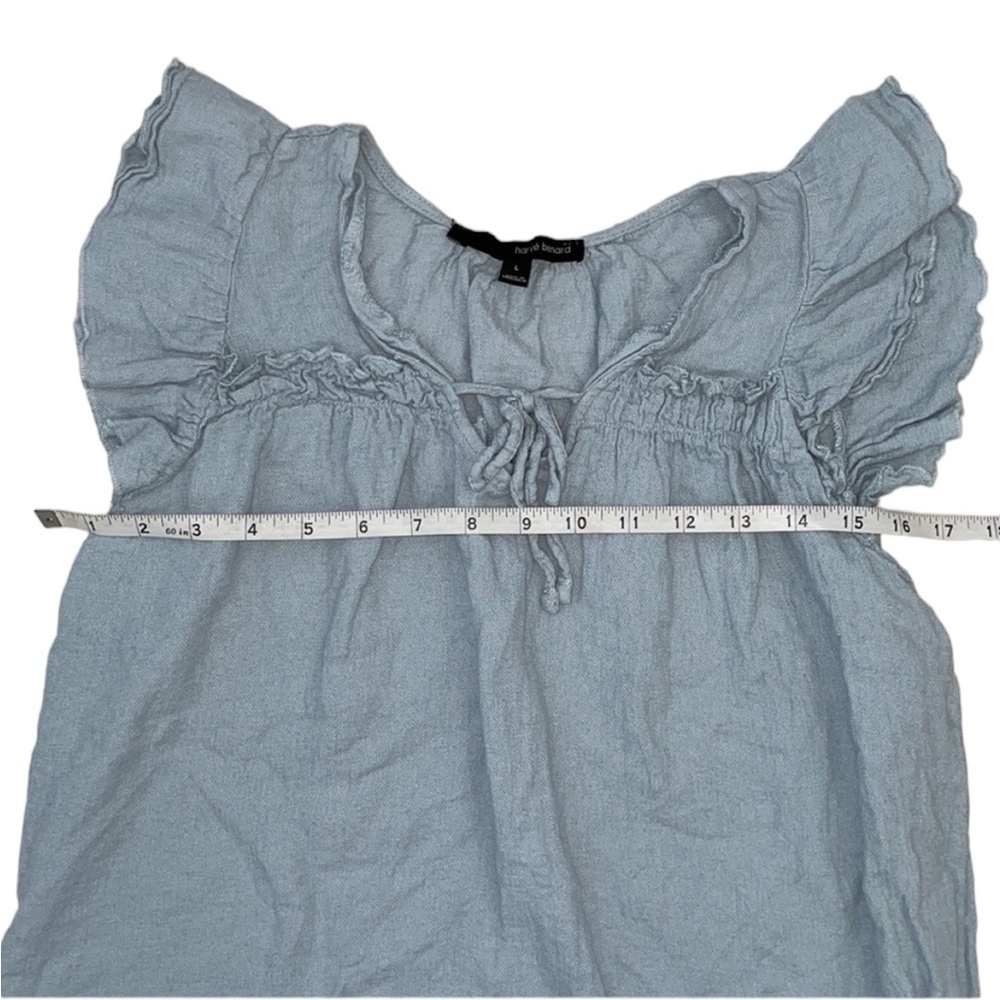 Harve Bernard Ruffle Top - Picture 3 of 6
